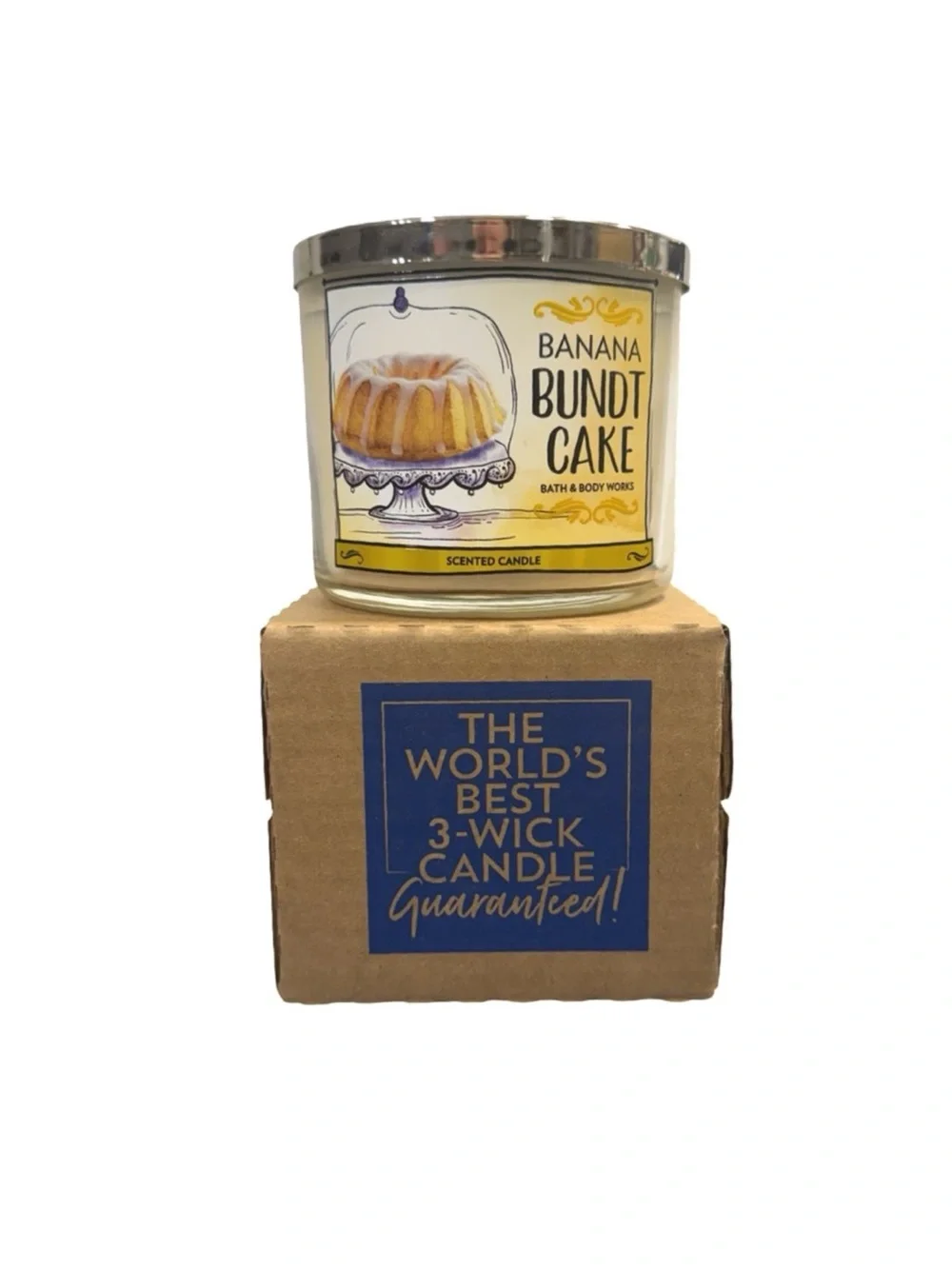 Banana Bundt Cake Candle